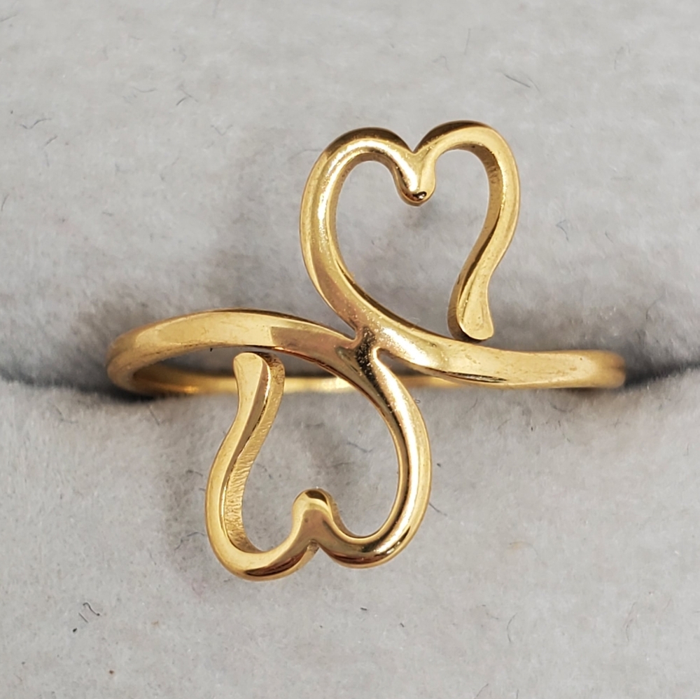Gold Heart Ring